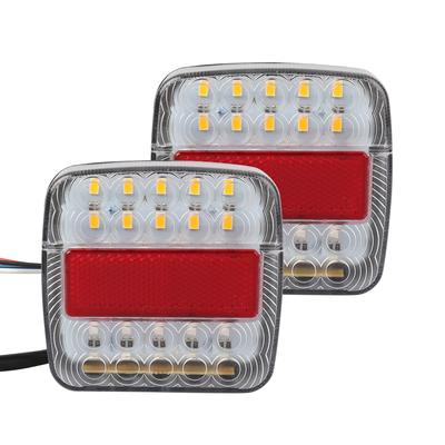 12V LED Kuyruk Lambaları Stop Fren Dönüş Sinyali Düşük Güç Tüketimi Su Geçirmez Kamyon Arka Lambası