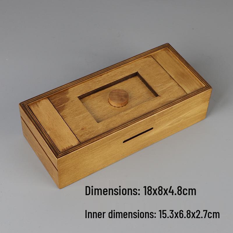 Wooden Educational Puzzle Box for Gifts