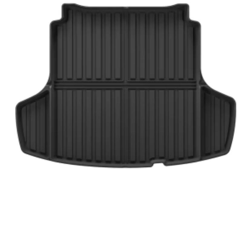 LUCKEASY Left Hand Drive for Kia K5 2021‑2025 FWD /Hyundai Sonata Not Fit PHEV  2020‑2025 TPE Floor Liners Car Accessories Black