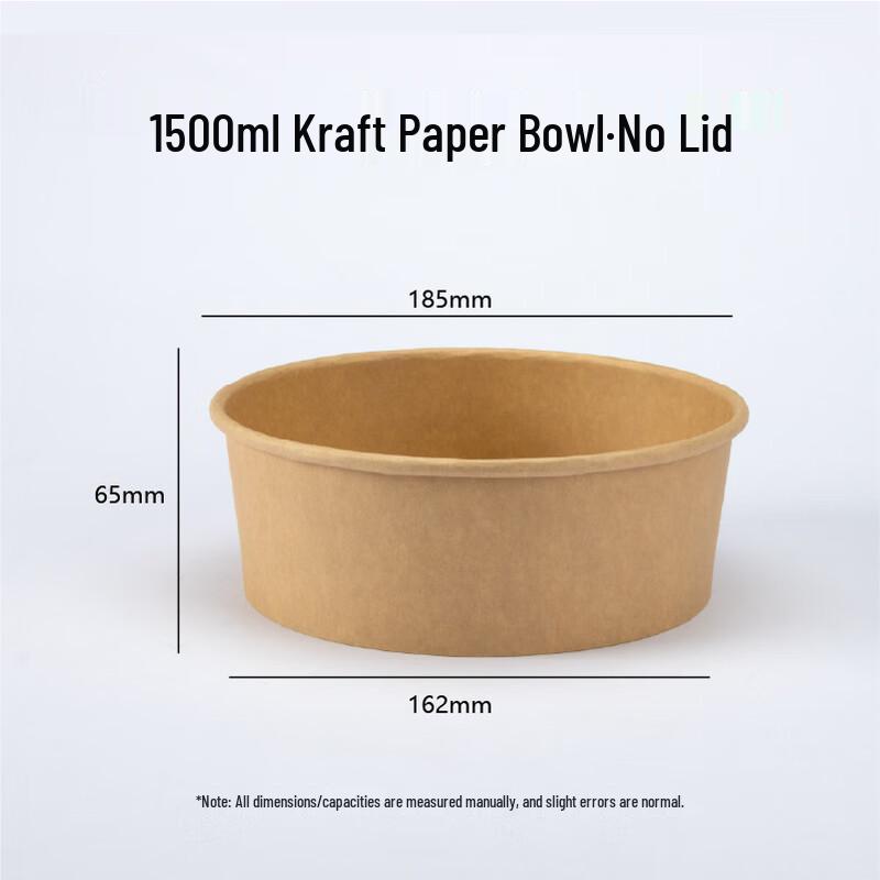 Einweg-Kraftpapier-Mikrowellen-Lebensmittelbehälter