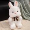 30/45/55CM Cute Fat Bunny Plush Toy Seeping Pillow Rabbit Animal Doll To Give Children Christmas Birthday Gift