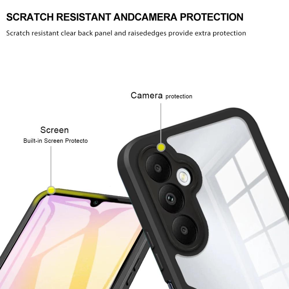360 Full Body Screen Protector Transparent Case For Samsung Galaxy A82 A73 A72 A71 A55 A54 A53 A51 A35 A34 A33 A25 M53 M33 Cover
