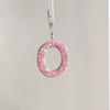 Rhinestone Bow Polymer Clay Car Rearview Mirror Hanging Ornament