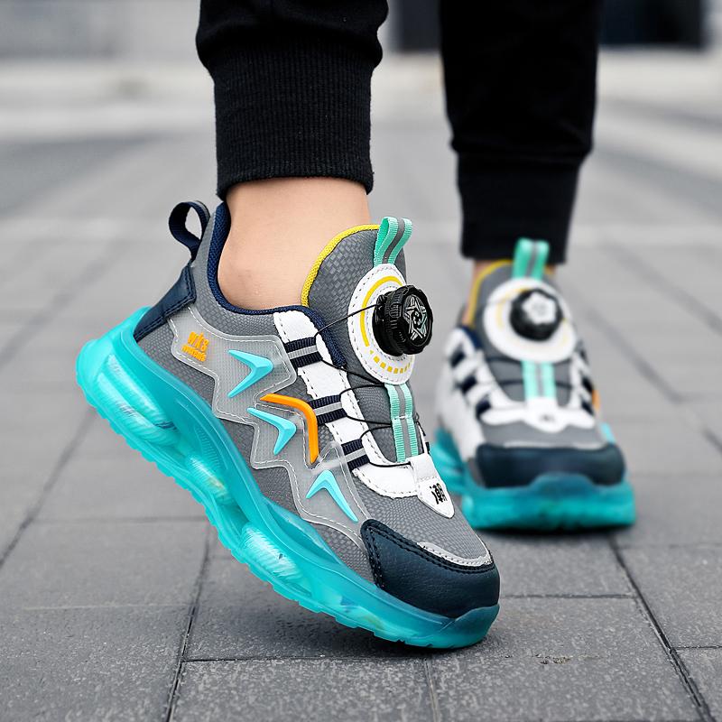 28-40 Children's Plus Size Lightweight Breathable Fashionable Sports Shoes Running Shoes Trendy Casual Children's Shoes