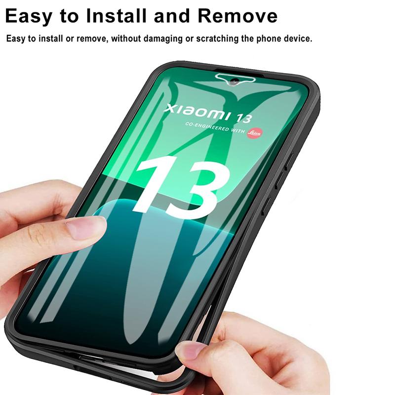 360 Full Body Protective Phone Case For Xiaomi Mi 14 Ultra  Mi14 13 12 Pro Xiaomi 13T 12T Mi 13 12 Lite 12X Built Screen Cover