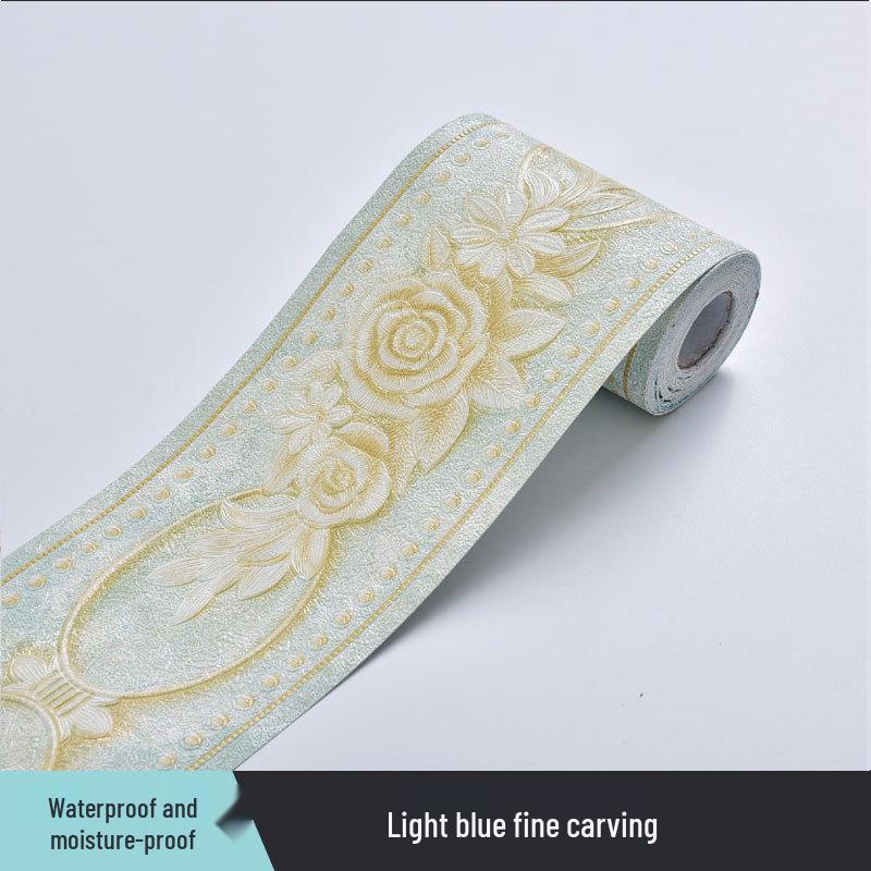 Plintă Decorativă Impermeabilă din PVC și Autocolante de Perete pentru Casă