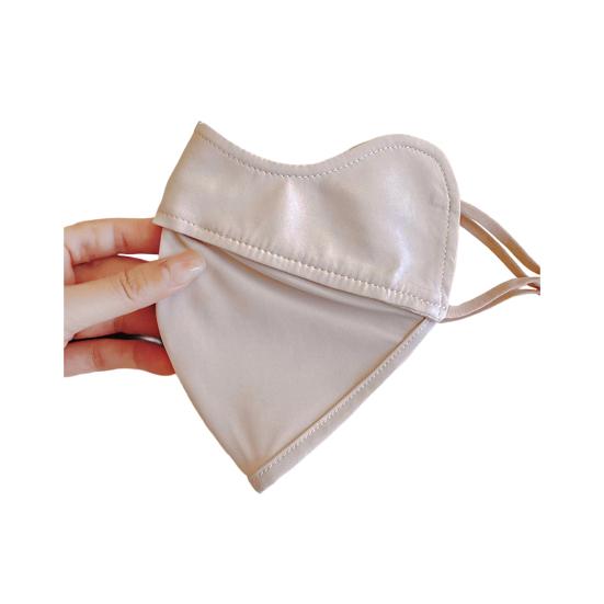 

Face Guard UV Protection Soft Ice Silk Face Guard with Adjustable Elastic Ear Straps Lightweight Quick-Drying Sun Protection Face Guard рожевий