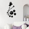 Luxury DIY Silent Acrylic Wall Clock Modern Design Decorative Fashionable Wall Art for Bedroom Office