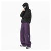 Pantaloni de drumeție pentru bărbați cu uscare rapidă, impermeabili, rezistenți la vânt, largi, cu picior lat, pantaloni de exterior, șnur, talie elastică, pantaloni sport casual