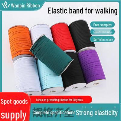 Mehrfarbiges elastisches Notizbuchband aus Polyester, 0,6 cm