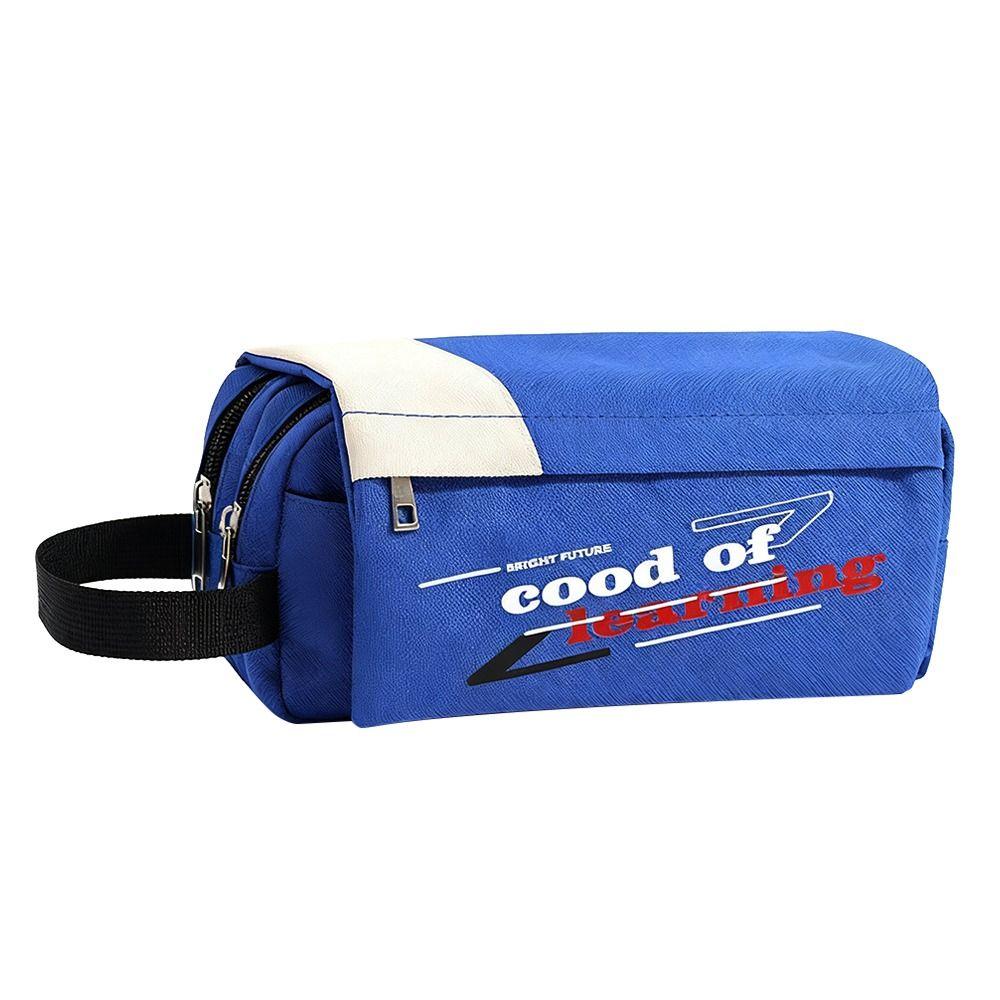 Colorful Pen Pouch Simple Stylish Pencil Case Creative Pencil Bag  School Stationery