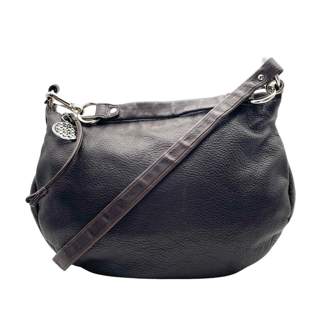 Used COACH Shoulder Bag Ants Ari Leather Convertible HoboShoulder Bag Brown leather Women