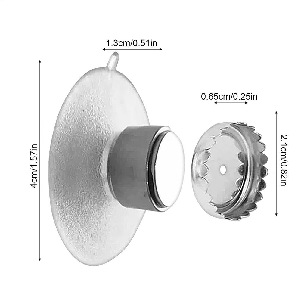 Stainless Steel Suction Cup Soap Hanger Magnetic Wall-mounted Removable Soap Dish for Bathroom Toilet Kitchen Sink Accessories