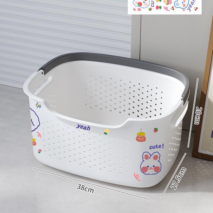 Large Capacity Bathroom Laundry Basket - Stylish Clothes Storage for Shower and Toilet