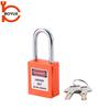 High Security Safety Padlock Key Unlock Durable Steel Nylon Master Key Industrial Use Boyue S/S38-KD China Brand Quality 1 Year