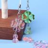 Cellphone Strap Mobile Phone Lanyard Key Chain Leaf Clover Pendant  Women Girls