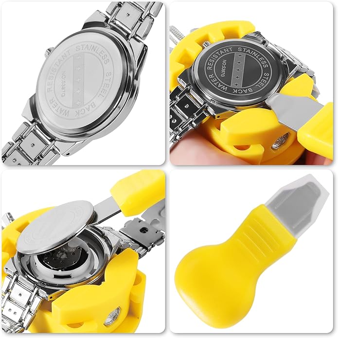 Uhrenbatterie-Wechselwerkzeug-Set Uhrenbodenöffner-Werkzeuge für Uhrenreparatur