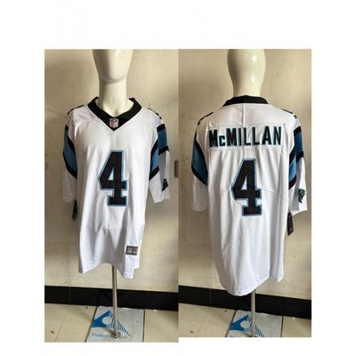 NFL Carolina Panthers Custom Embroidered Short Sleeve Jersey Men Sports Fan Apparel Team Support Gear