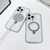 For iPhone 16 Pro Max Case Compatible with MagSafe TPU + PC Kickstand Clear Phone Cover