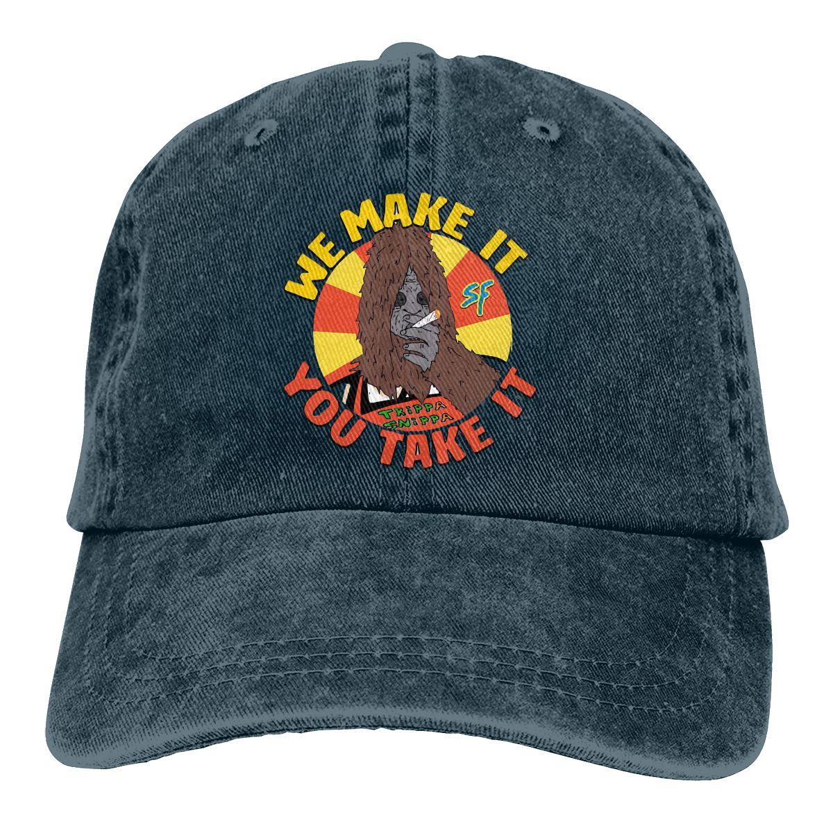 

Adjustable Solid Color Baseball Cap Sassy Foods The Big Lez Washed Cotton Sasquatch Sports Women Hat One Size