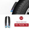 Carbon Fiber Center Console Sticker for BMW 7 Series F01 F02 Interior Modification 730 740 750li
