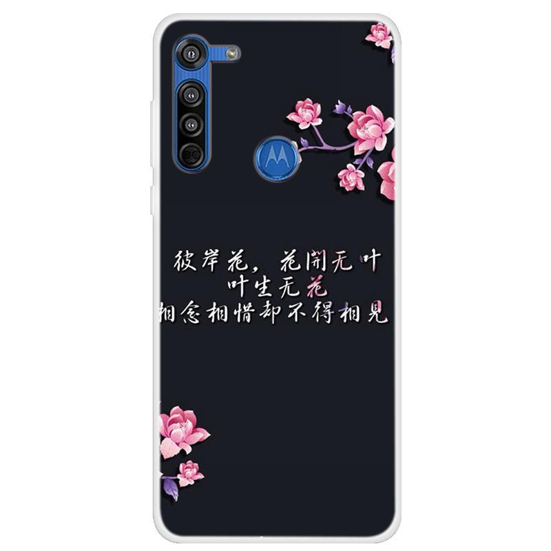 Moto G8 Power Kılıfı Yumuşak Silikon Arka Kılıf Motorola Moto G8 Plus Telefon Kılıfı İçin Moto G8 Power Lite G 8 G8+ Sevimli Kapaklar
