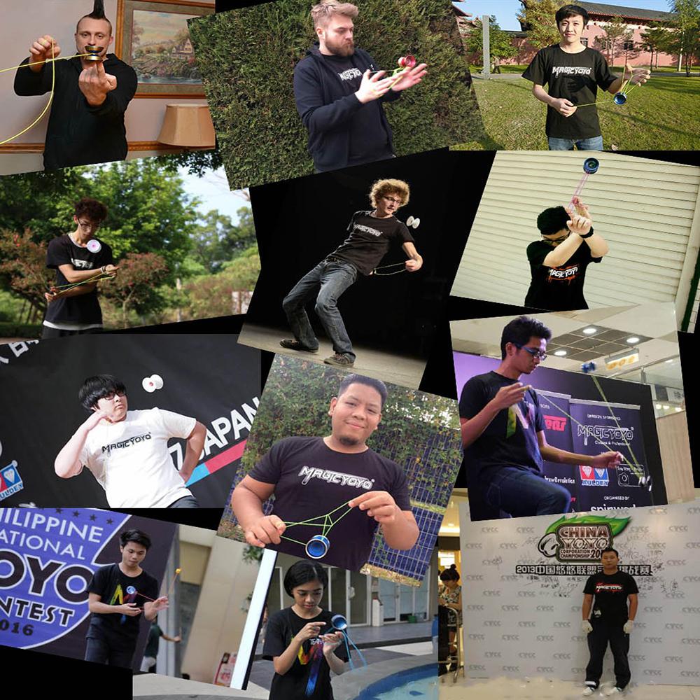 Metal Yoyo Alaşım Sihirli AO1 Yoyo Yetişkin Profesyonel Alüminyum Yo-yo Bilyalı Yüksek Hızlı YoYo Fabrika Çocuklar İçin Klasik Oyuncak Yoyo