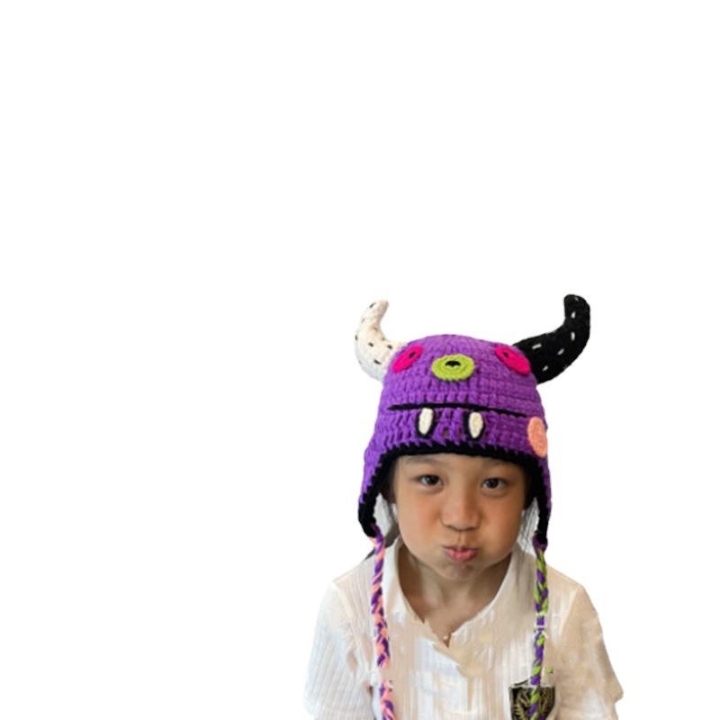 New Star Hat Hand Knitted Wool Starfish Hat Easter Autumn and Winter Funny Dress