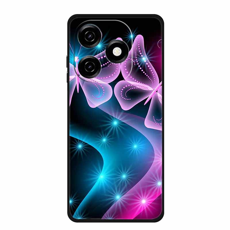 Für Honor X5c Plus Hülle Niedliche Cartoon Weiche Silikon TPU Schutz-Rückseite Handyhülle für Honor X5c Plus Luxus Bumper Coque