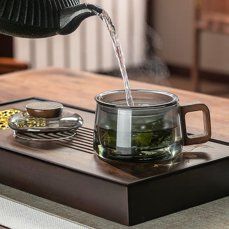 Gennas Glass Mini Tea Infuser Cup