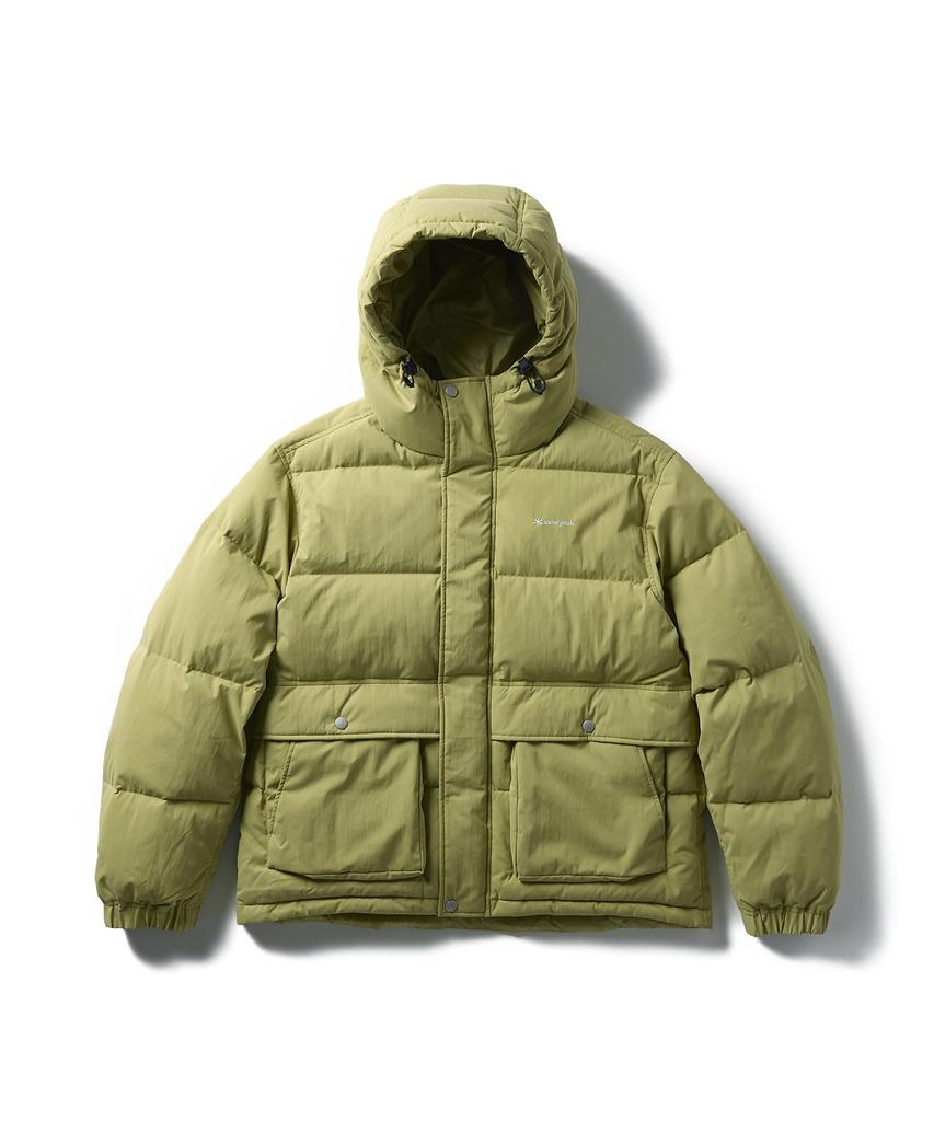 Snow Peak Everyday Down Jacket Light Size Down and JK-25AU001, Green, M, Outerwear, Filled, Men's Women's