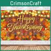 Party Happy Thanksgiving Background Cloth Decoration Banner Hanging Decoration