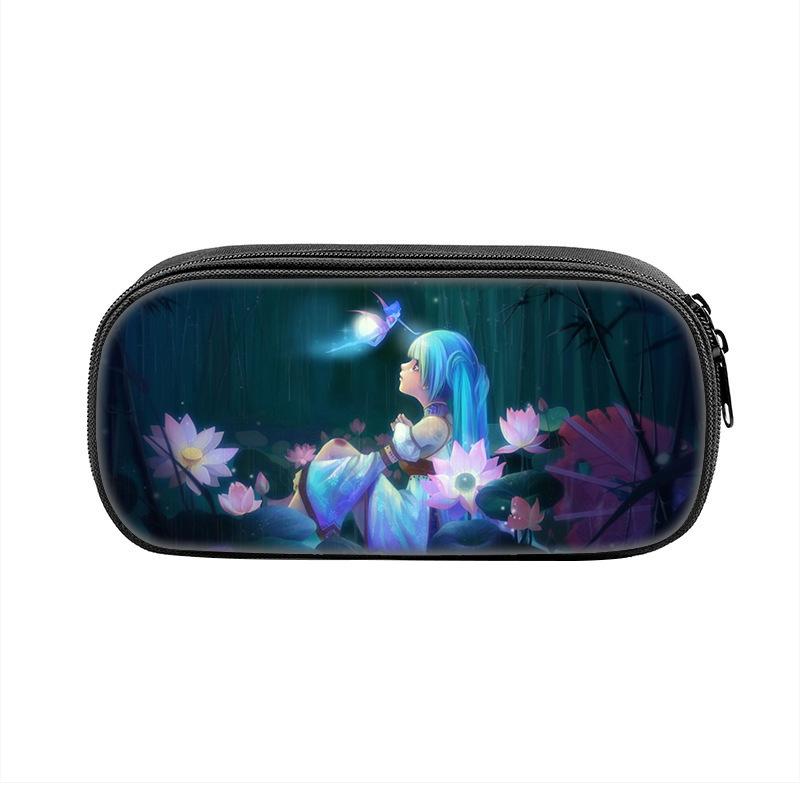 Hatsune Miku Pencil Case Miku Anime Surrounding Male And Female Students Large Capacity Stationery Case Pencil Case Bag