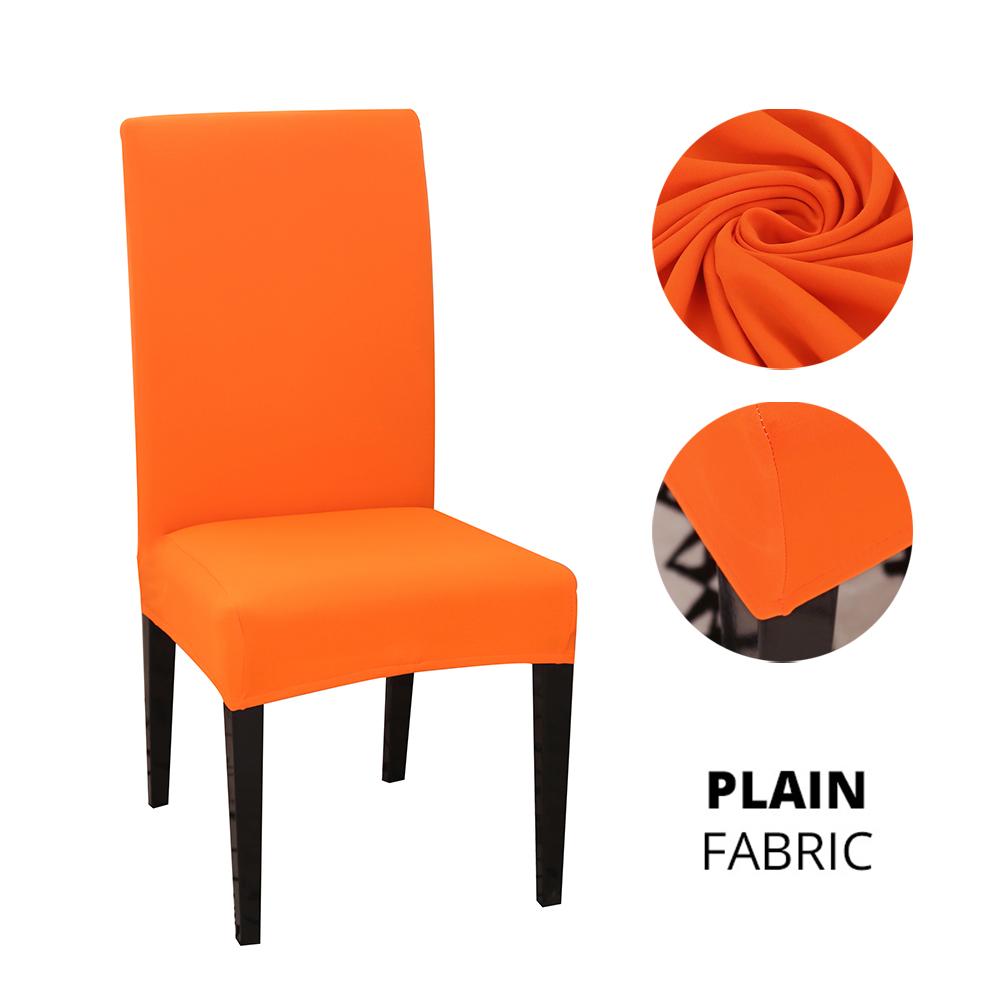 Elastic Dining Room Chair Slipcover Spandex Modern Removable Anti-Dirty Kitchen Seat Stretch Chair Covers For Banquet Party