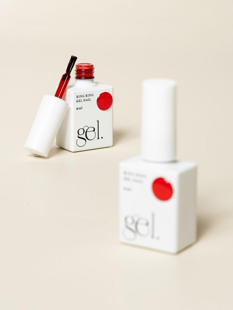 Ringring One-Step Gel Nail Polish, Urban Red, 9ml