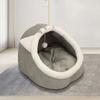 Pet Tent Cave Bed for Cats Small Dogs Self-Warming Cat Tent Bed Cat Hut Comfortable Pet Sleeping Bed Foldable Removable Washable