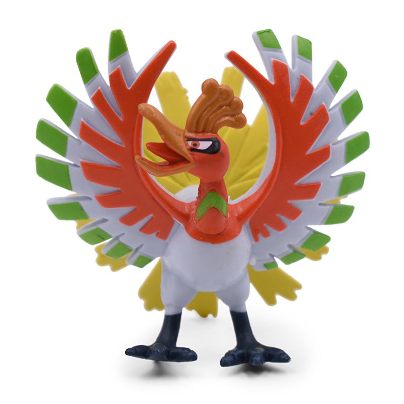 2-3inch Pokemon PVC Action Figure Pikachu Charmander Eevee Figures Dolls Model Anime Collection Ornamental Toy Kid Birthday Gift