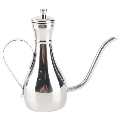 350ml 304 Stainless Steel Oil Dispenser Bottle Home Kitchen Oil Pot Filtering Oil Bottle