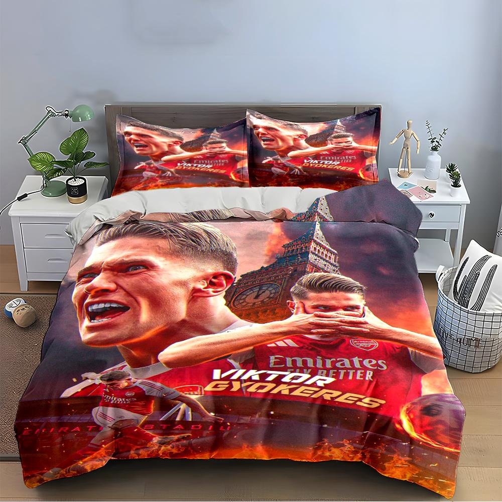 "Football Star Bedding Set" Bedding set (1 duvet cover, 2 pillowcases, duvet not included)