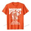 Bigfoot Saw Me But Nobody Believes Funny Sasquatch Moon TShirt Camisas Unisex Cool Tops  Tees Cotton Unisex Top TShirts Oversized