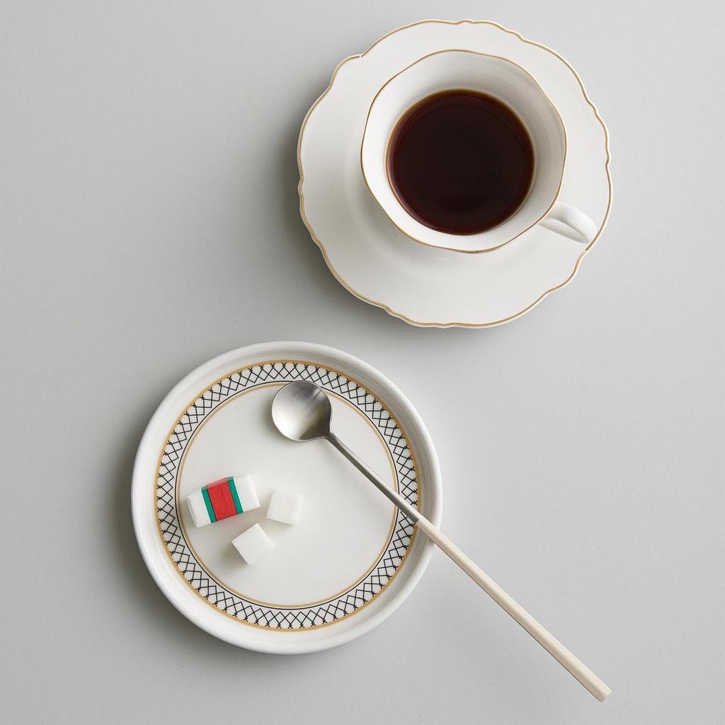 LASSIETTE EBRO PREMIUM Stainless Steel Long Tea Spoon Easy Grip Tableware 4 Color