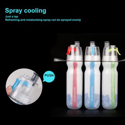 Insulated Water Bottle Food Grade BPA Free Leakproof Spray Function Outdoor Sports Drinking Water Cup for Workout