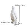 Sculture e Statuette Statua di Animale Decorazioni per la Casa Ornamenti Per Decorazione Domestica Soggiorno Tavolo Scrivania Ufficio Pinguino Bianco Carino
