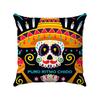 Halloween Festival Decoration Living Room Sofa Cushion Pillow Cover Offices Waist Pillow Cover (excluding Core)