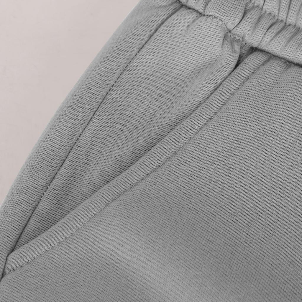 Women's Winter Sweatpants Color Casual Pants Women's Fleece Sweatpants Wide Leg Straight Pants