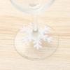 New Year Product Christmas Cup Ring Christmas Cup Decoration Rings Table Decor Wine Glass Pendants