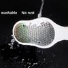 1PCS Pedicure File Reusable Stainless Steel Exfoliator To Remove Dead Skin Foot Calluses Thick Leather Heel Pedicure Care Tool