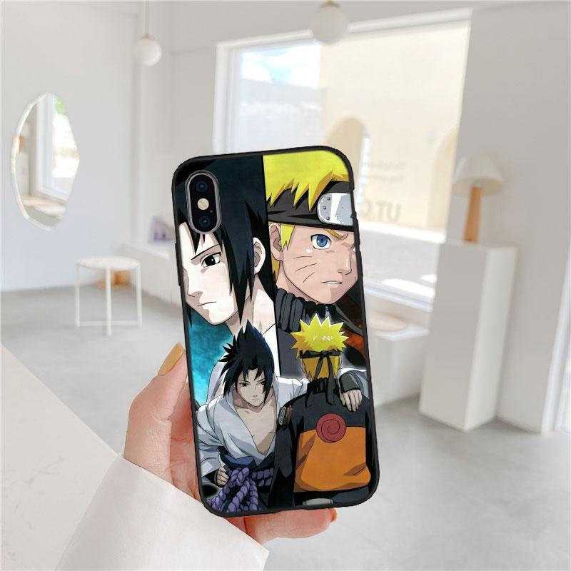 LO77 Naruto Uzumaki Soft Shell Phone Case for iPhone SE X XS XR 11 16E 17 Pro Max Air 8 7 6 6s Plus
