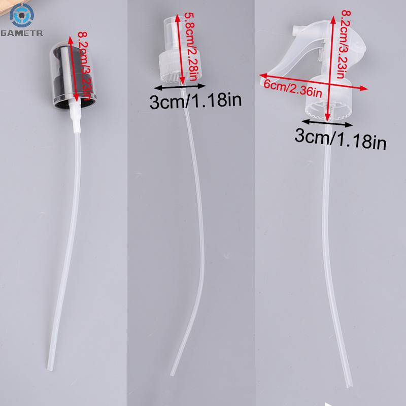 1Pc 20/24/28MM Mist Spray Nozzle Trigger Sprayer Head Top For Bottle With Dip Tube Replacement Watering Paint Jacket Lotion Pump