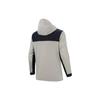 Anta Color Block Water Shell Zipper Hooded Long Sleeve Jacket Men Jackets Mica 952337605-2